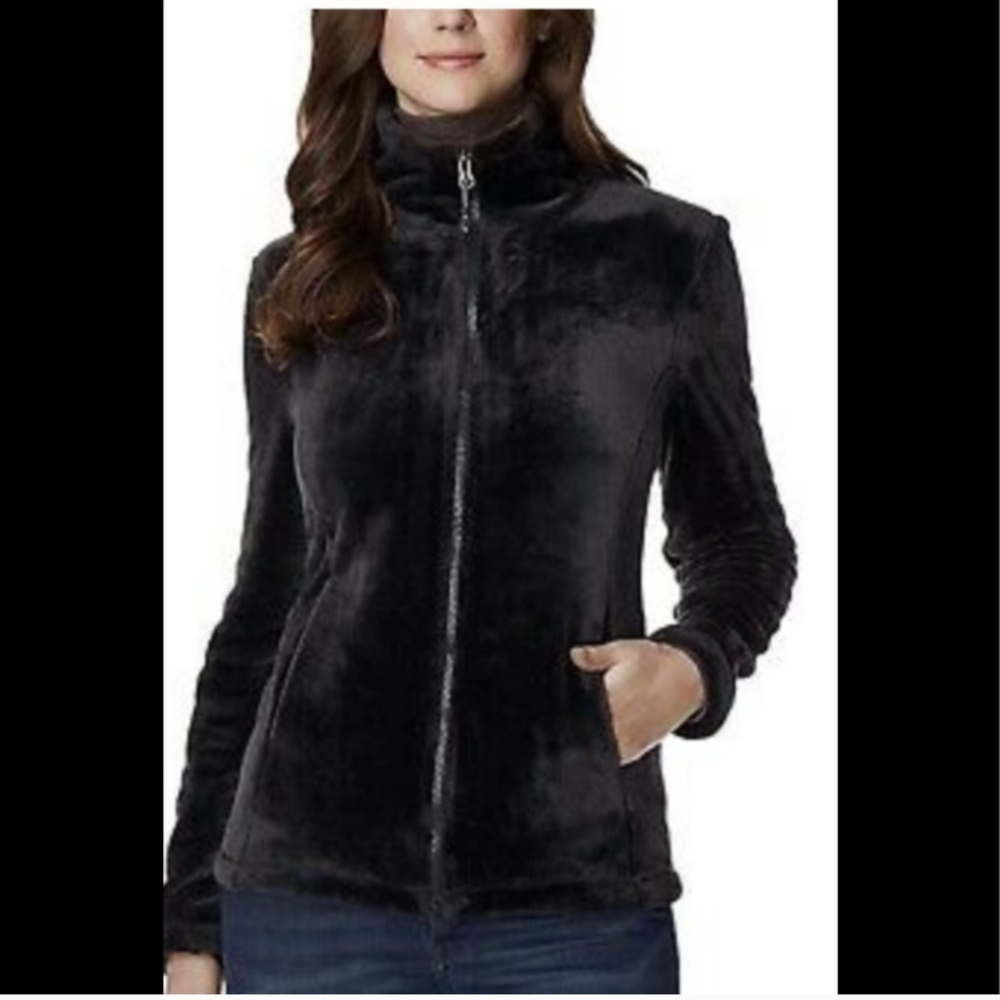32 Degrees Heat, Plush Black Jacket, Women's Size XL,‎ Super Soft And Warm